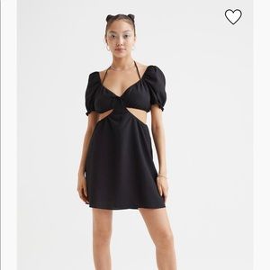 Black XL H&M Cut-out dress